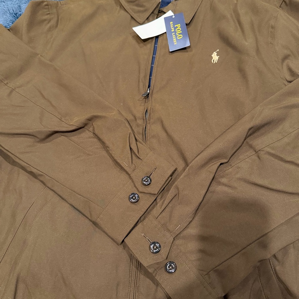 Ralph Lauren Men's Tan Shirt Jacket - Picture 6 of 6